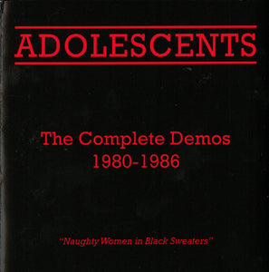 Adolescents - The Complete Demos 1980-1986 LP