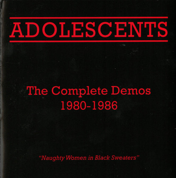 Adolescents - The Complete Demos 1980-1986 LP