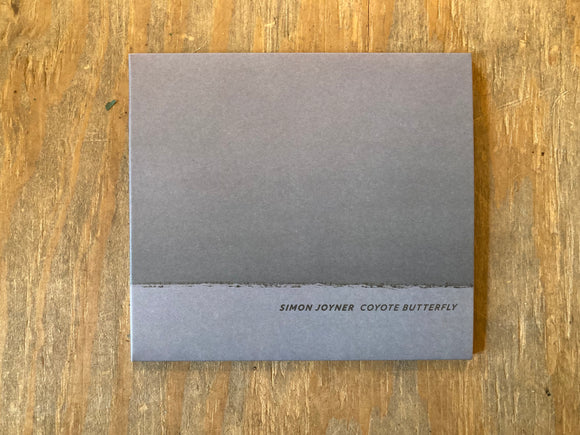 Simon Joyner - Coyote Butterfly CD (Pre-order)