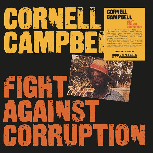 Cornell Campbell - Fight Against Corruption LP – Grapefruit Records