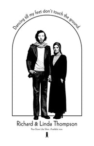 Richard & Linda Thompson - Dancing till my feet don't touch the ground T-Shirt