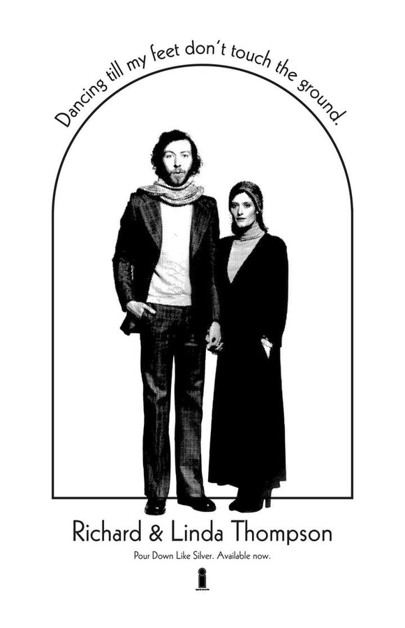 Richard & Linda Thompson - Dancing till my feet don't touch the ground T-Shirt