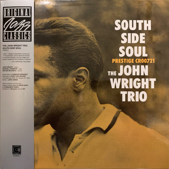 John Wright Trio - South Side Soul (Original Jazz Classics Series) LP